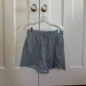 Aritzia TNA Cozy Fleece sweatshorts